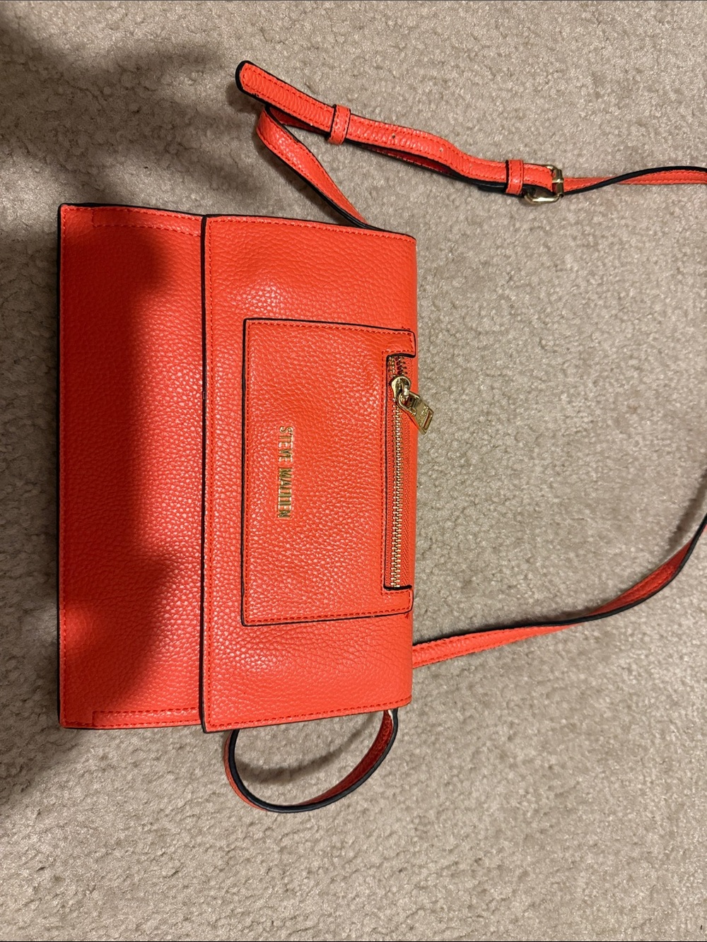 Bright Orange Crossbody Bag - Steve Madden